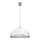 Candeeiro suspenso KITCHEN 1xE27/15W/230V branco/cromado brilhante