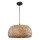 Candeeiro suspenso KORFU 1xE27/20W/230V diâmetro 38 cm bambu
