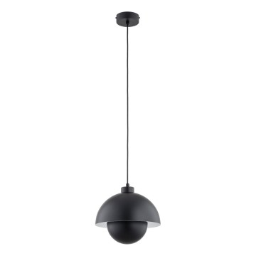 Candeeiro suspenso KUGER 1xE27/15W/230V preto