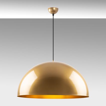 Candeeiro suspenso KURE 1xE27/40W/230V dourado