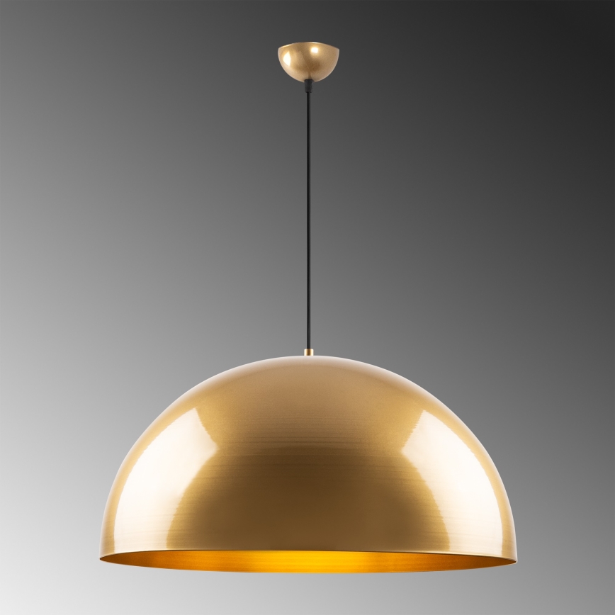 Candeeiro suspenso KURE 1xE27/40W/230V dourado