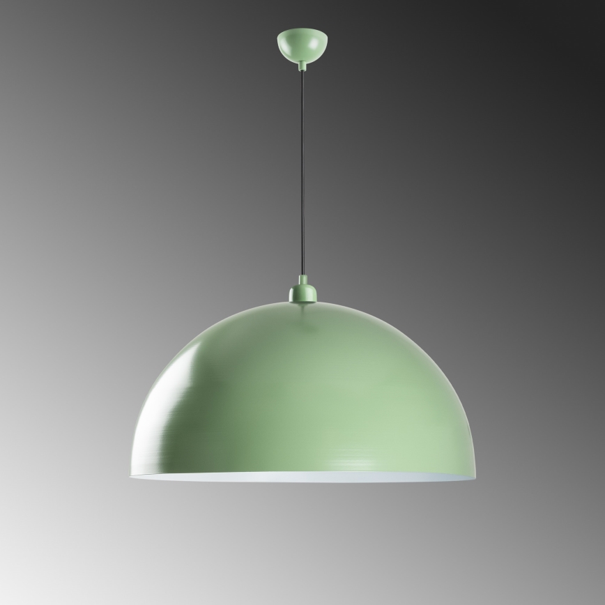 Candeeiro suspenso KURE 1xE27/40W/230V verde