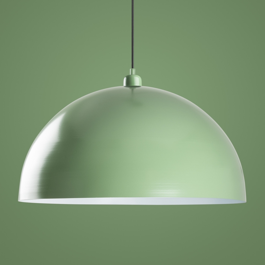 Candeeiro suspenso KURE 1xE27/40W/230V verde