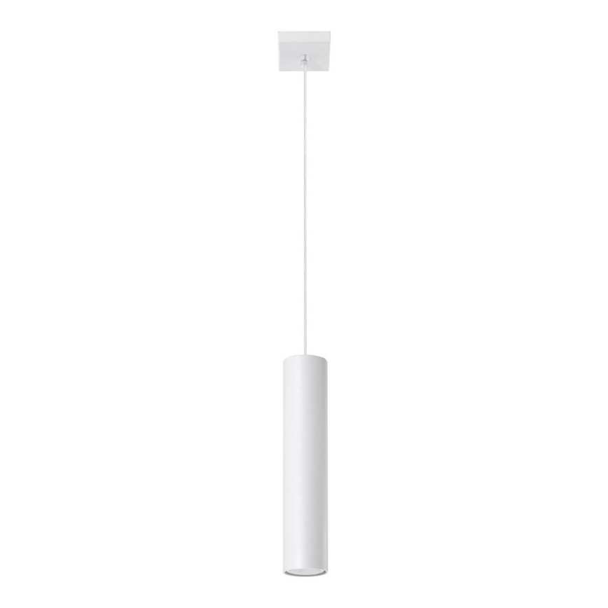 Candeeiro suspenso LAGOS 1 1xGU10/10W/230V branco