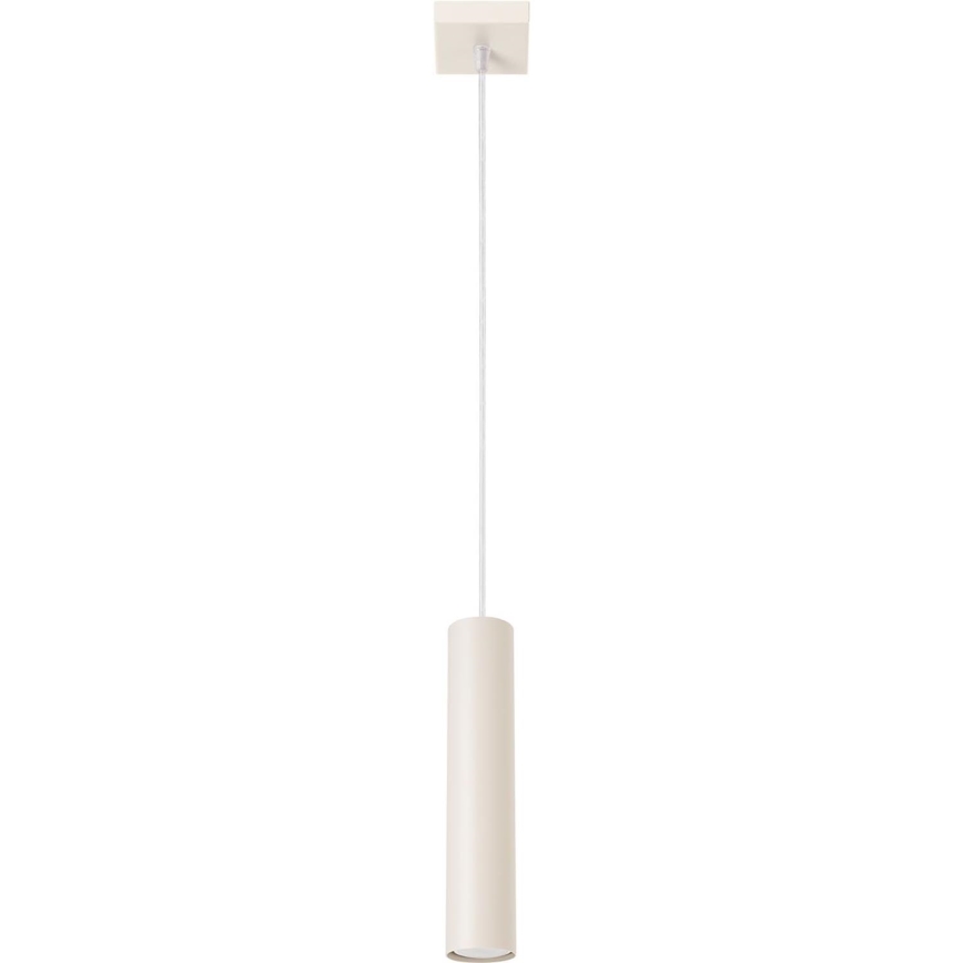 Candeeiro suspenso LAGOS 1xGU10/10W/230V creme