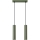 Candeeiro suspenso LAGOS 2xGU10/10W/230V verde