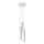Candeeiro suspenso LAGOS 3xGU10/10W/230V branco