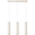 Candeeiro suspenso LAGOS 3xGU10/10W/230V creme
