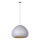 Candeeiro suspenso LAVA 1xE27/15W/230V cinzento/dourado