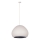 Candeeiro suspenso LAVA 1xE27/15W/230V creme/preto