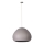 Candeeiro suspenso LAVA 1xE27/15W/230V taupe/preto