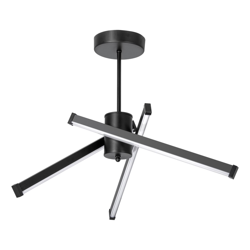 Candeeiro suspenso LED 3xLED/10W/230V 3000-6500K diâmetro 62 cm preto