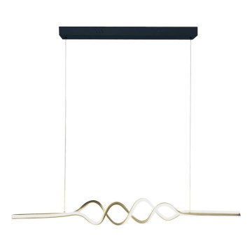 Candeeiro suspenso LED ANCONA LED/36W/230V dourado