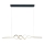 Candeeiro suspenso LED ANCONA LED/36W/230V dourado