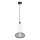 Candeeiro suspenso LED ARAME LED/15W/230V diâmetro 22 cm preto