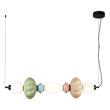 Candeeiro suspenso LED ASCOLI LED/24W/230V colorido