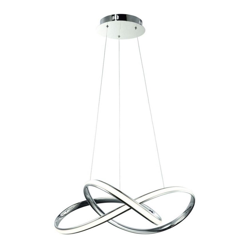 Candeeiro suspenso LED CAPPIO LED/36W/230V cromado brilhante