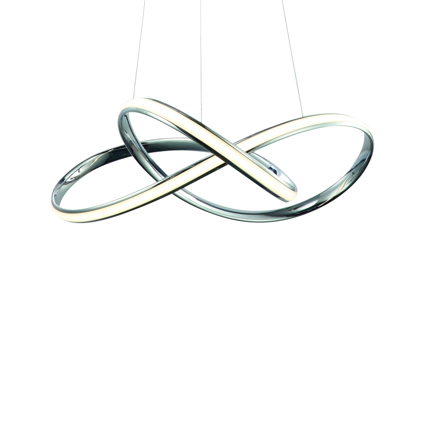 Candeeiro suspenso LED CAPPIO LED/36W/230V cromado brilhante