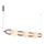 Candeeiro suspenso LED CARO LED/42W/230V cromado brilhante