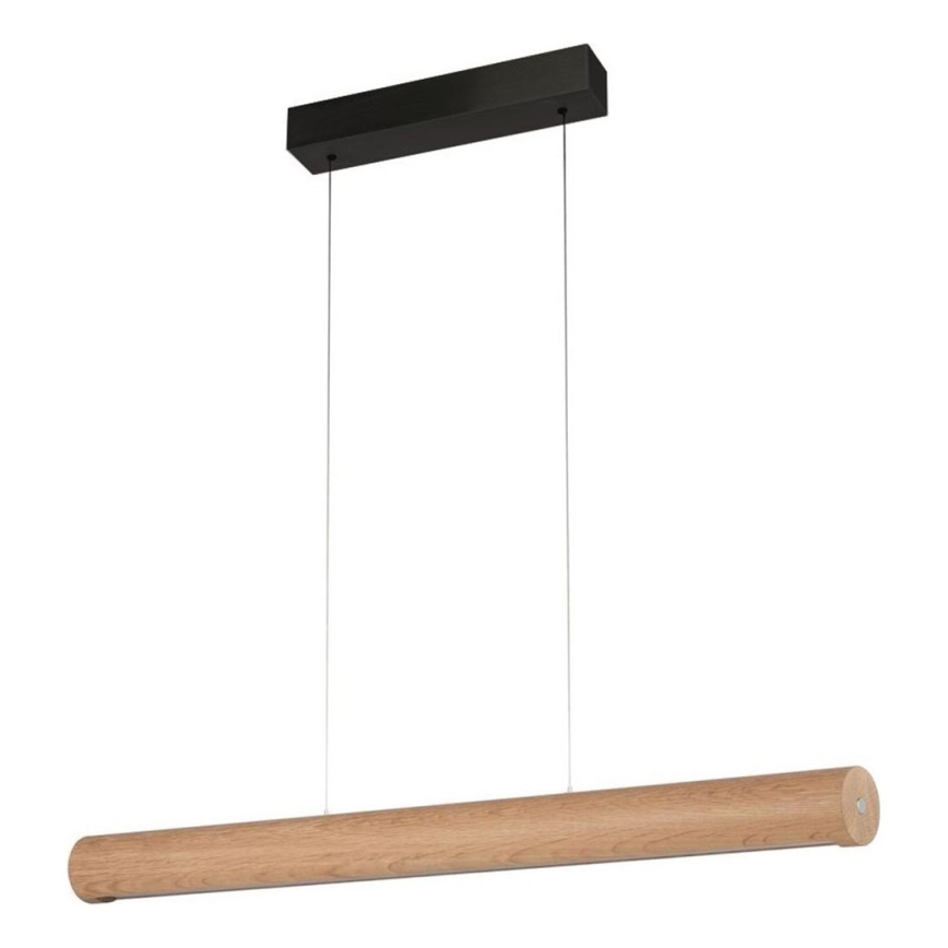 Candeeiro suspenso LED com regulação CONOR LED/34,5W/230V carvalho