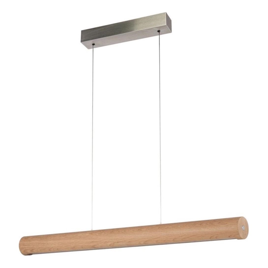 Candeeiro suspenso LED com regulação CONOR LED/34,5W/230V carvalho