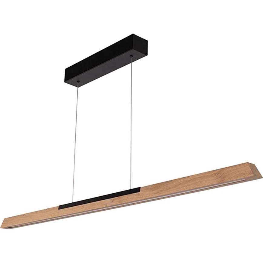 Candeeiro suspenso LED com regulação JONAS LED/16,5W/230V carvalho
