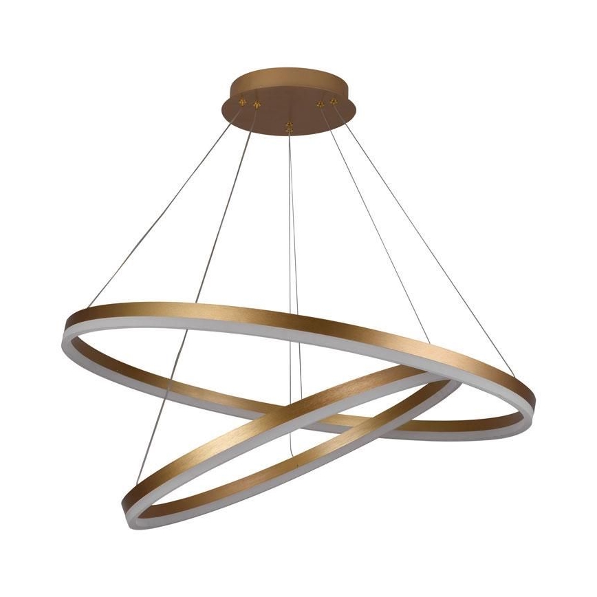 Candeeiro suspenso LED com regulação LED/100W/230V 3000-6500K diâmetro 80 cm + comando