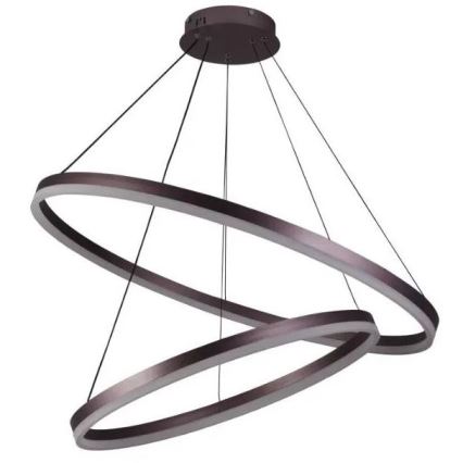 Candeeiro suspenso LED com regulação LED/100W/230V 3000-6500K diâmetro 80 cm + comando