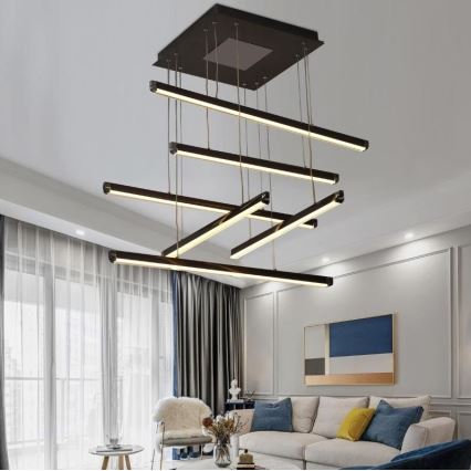 Candeeiro suspenso LED com regulação LED/100W/230V 3000-6500K + comando