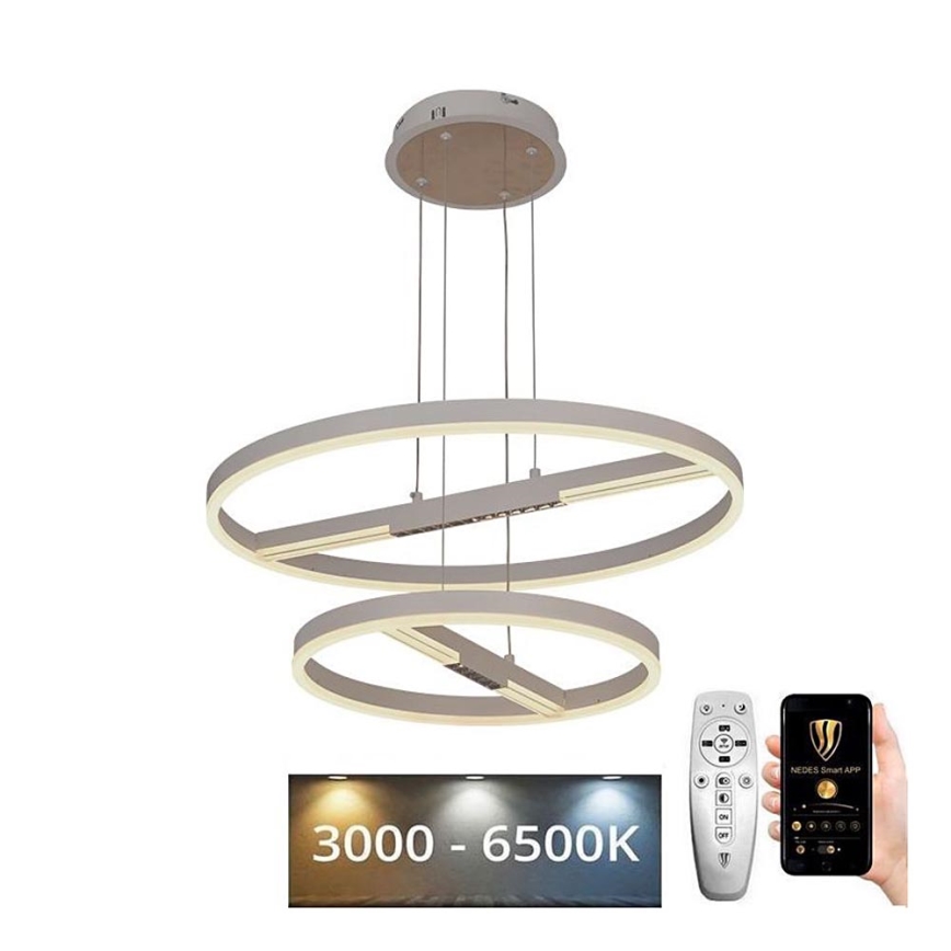 Candeeiro suspenso LED com regulação LED/100W/230V 3000-6500K + comando