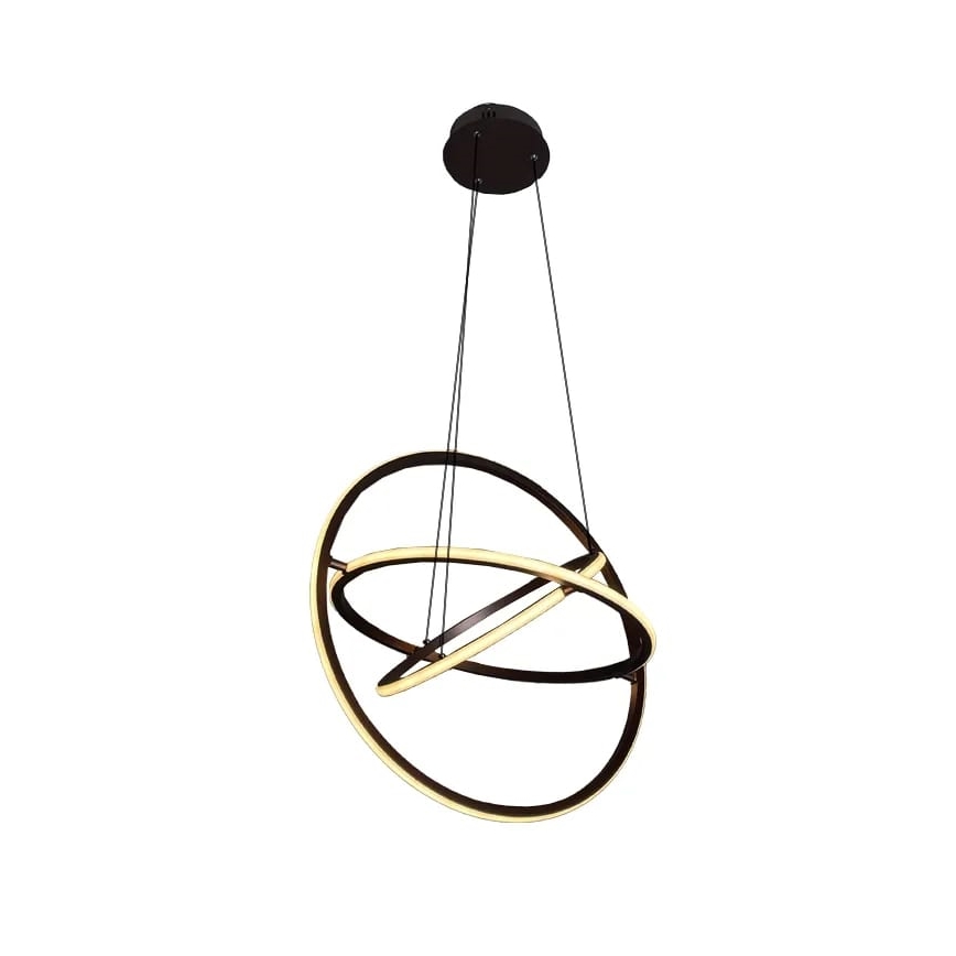 Candeeiro suspenso LED com regulação LED/105W/230V 3000-6500K diâmetro 60 cm + comando