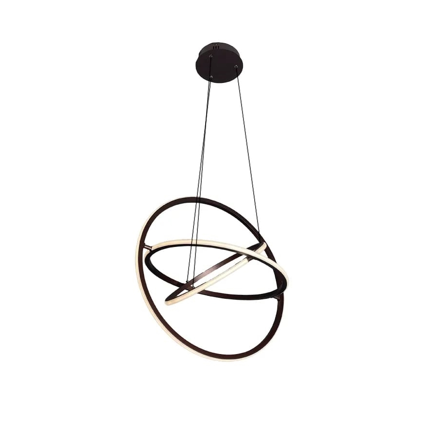 Candeeiro suspenso LED com regulação LED/105W/230V 3000-6500K diâmetro 60 cm + comando