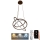 Candeeiro suspenso LED com regulação LED/105W/230V 3000-6500K diâmetro 60 cm + comando