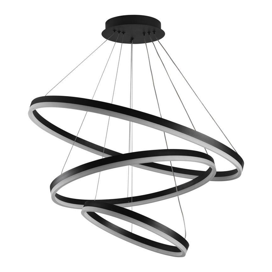 Candeeiro suspenso LED com regulação LED/125W/230V 3000-6500K diâmetro 80 cm + comando