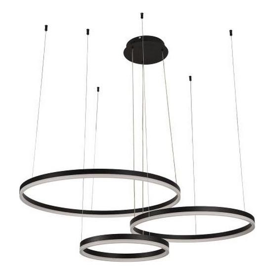 Candeeiro suspenso LED com regulação LED/125W/230V 3000-6500K diâmetro 80 cm + comando