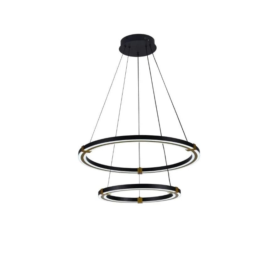 Candeeiro suspenso LED com regulação LED/130W/230V 3000-6500K diâmetro 60 cm + comando