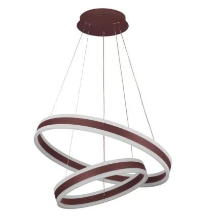 Candeeiro suspenso LED com regulação LED/135W/230V 3000-6500K diâmetro 60 cm + comando
