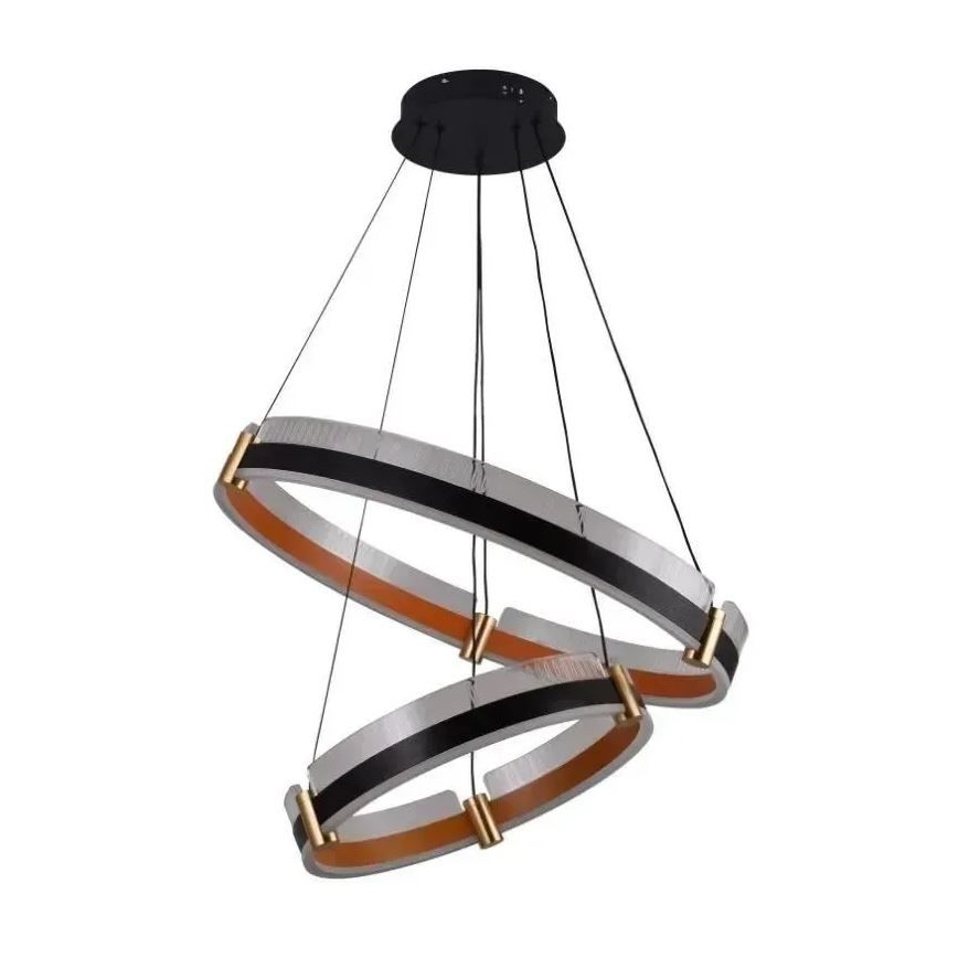 Candeeiro suspenso LED com regulação LED/140W/230V 3000-6500K diâmetro 60 cm + comando