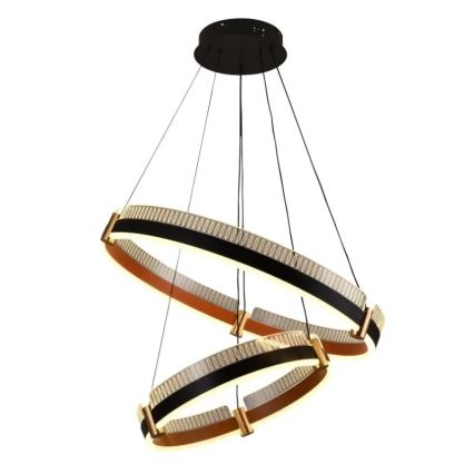 Candeeiro suspenso LED com regulação LED/140W/230V 3000-6500K diâmetro 60 cm + comando
