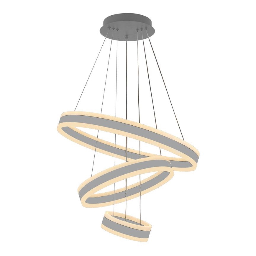 Candeeiro suspenso LED com regulação LED/165W/230V 3000-6500K diâmetro 60 cm + comando