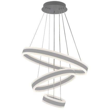 Candeeiro suspenso LED com regulação LED/165W/230V 3000-6500K diâmetro 60 cm + comando