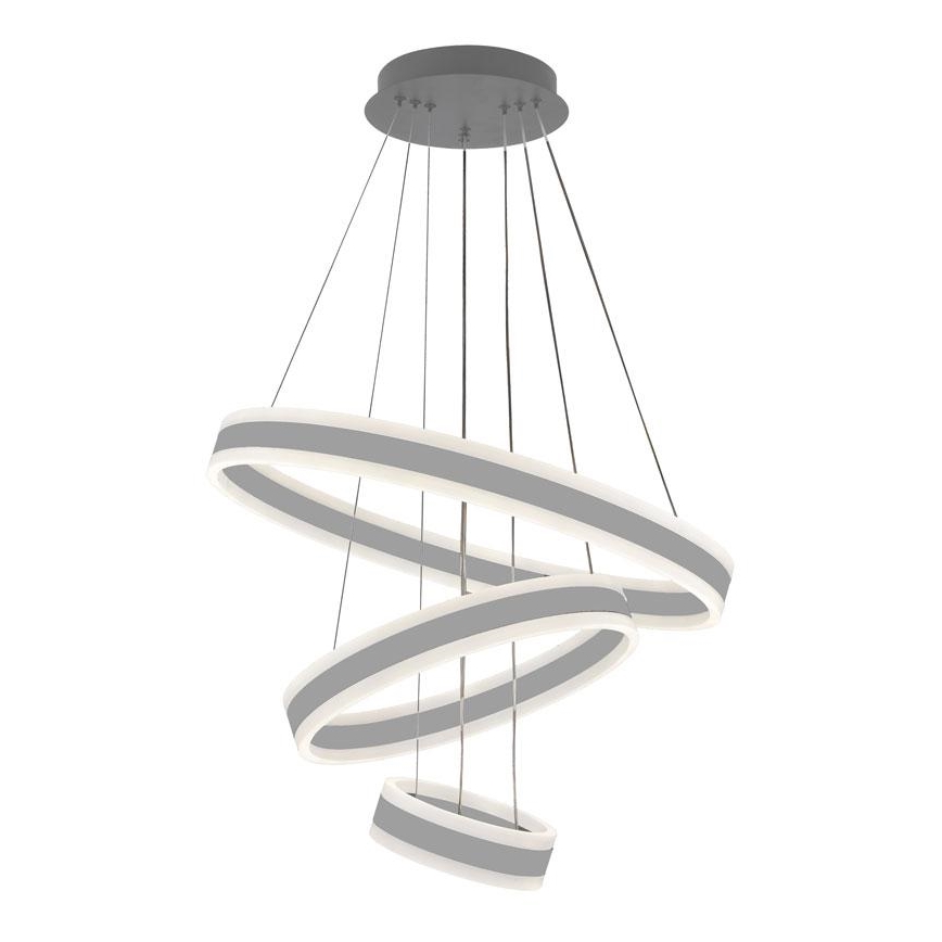 Candeeiro suspenso LED com regulação LED/165W/230V 3000-6500K diâmetro 60 cm + comando