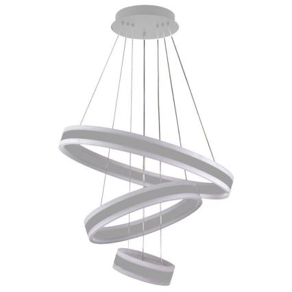 Candeeiro suspenso LED com regulação LED/165W/230V 3000-6500K diâmetro 60 cm + comando