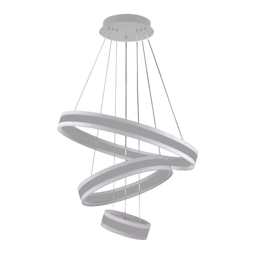 Candeeiro suspenso LED com regulação LED/165W/230V 3000-6500K diâmetro 60 cm + comando