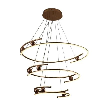 Candeeiro suspenso LED com regulação LED/170W/230V 3000-6500K diâmetro 80 cm + comando