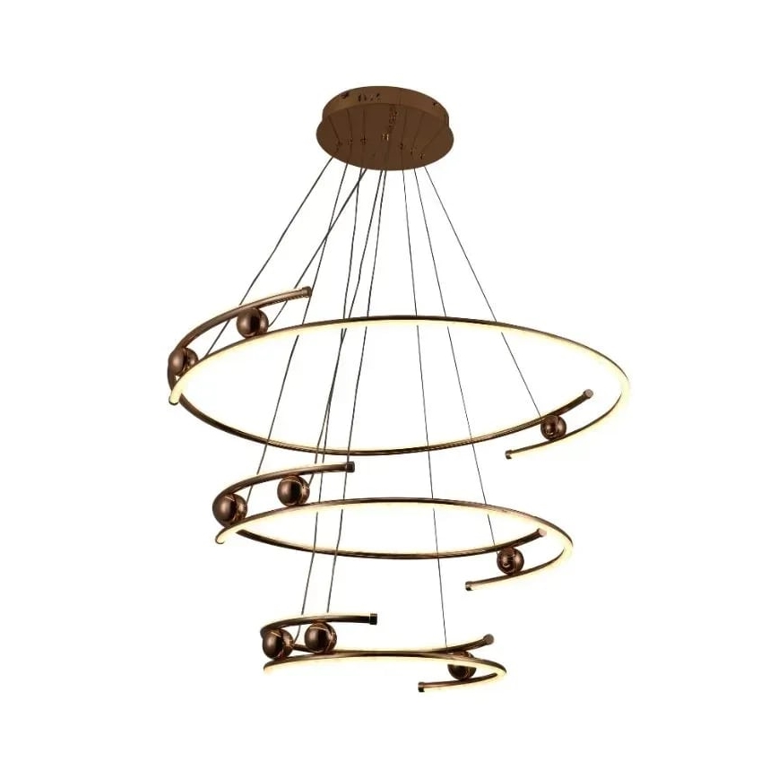 Candeeiro suspenso LED com regulação LED/170W/230V 3000-6500K diâmetro 80 cm + comando