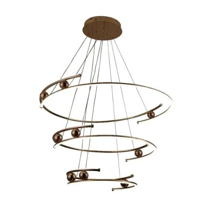 Candeeiro suspenso LED com regulação LED/170W/230V 3000-6500K diâmetro 80 cm + comando