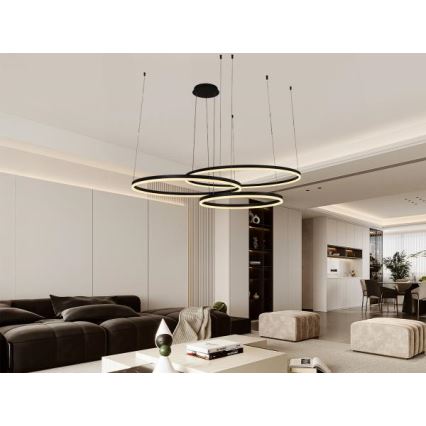 Candeeiro suspenso LED com regulação LED/170W/230V 3000-6500K + comando