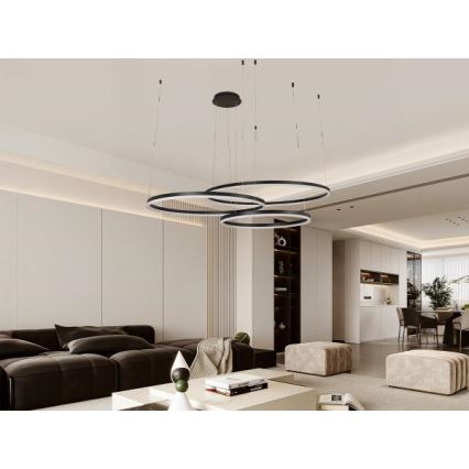 Candeeiro suspenso LED com regulação LED/170W/230V 3000-6500K + comando