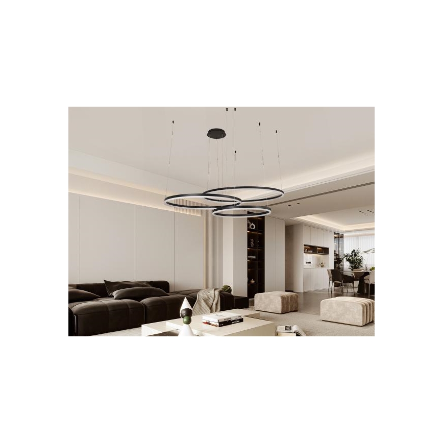 Candeeiro suspenso LED com regulação LED/170W/230V 3000-6500K + comando